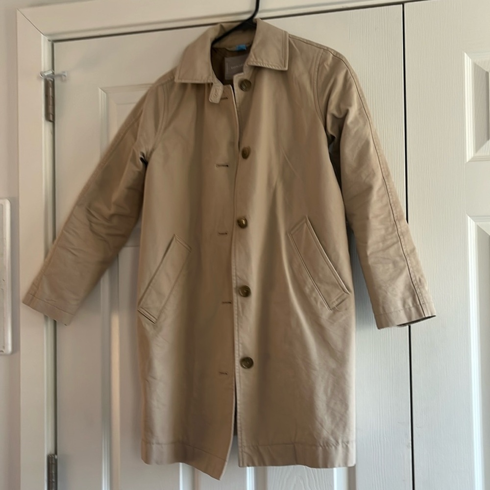 Everlane Mac Coat. Size two. Gently worn.